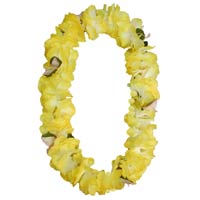 yellow orchid leis